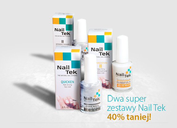 Zestawy Nail Tek do paznokci w promocji!