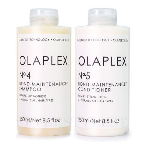  Olaplex Bond Maintenance | Zestaw: Olaplex No. 4 szampon odbudowujący 250ml + Olaplex No. 5 odżywka odbudowująca 250ml 