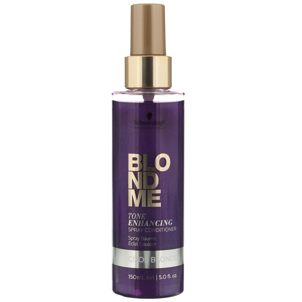 BlondMe Cool Tone Enhancing Spray | Nabłyszczająca odżywka do chłodnych odcieni blondu 150ml