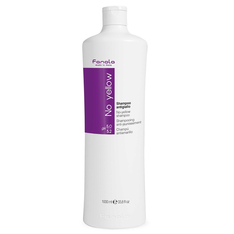 No Yellow | Szampon minimalizujący żółty odcień włosów blond 1000ml