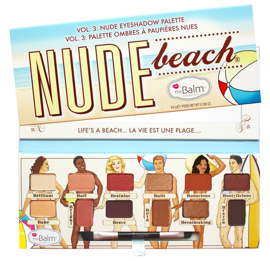 Nude Beach | Paletka cieni do powiek 9,5g
