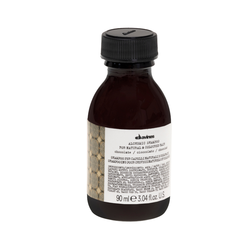 Alchemic Chocolate | Szampon do włosów ciemnobrązowych i czarnych 90ml