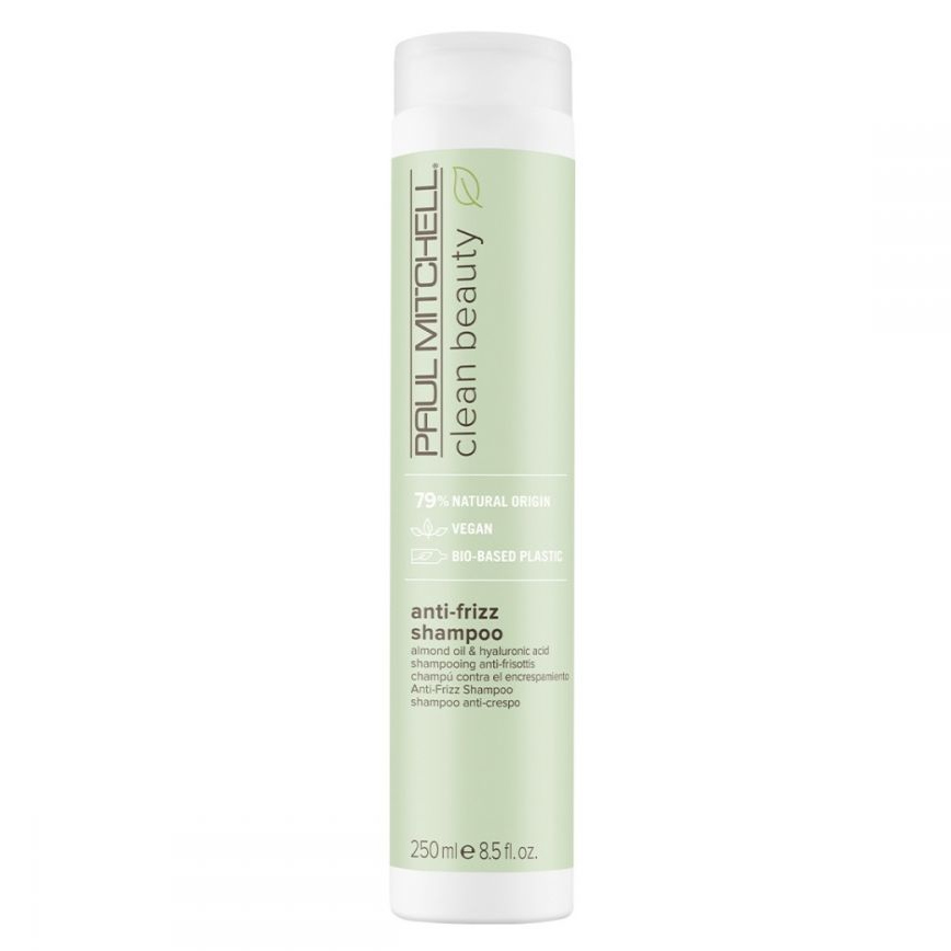 Clean Beauty Anti-Frizz | Wegański szampon wygładzający włosy puszące się i niezdyscyplinowane 250ml
