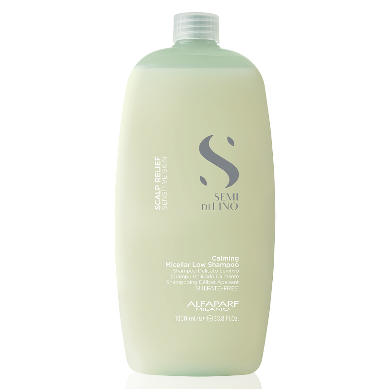 Semi Di Lino Scalp Relief | Niskopieniący delikatny szampon oczyszczający do wrażliwej skóry głowy 1000ml