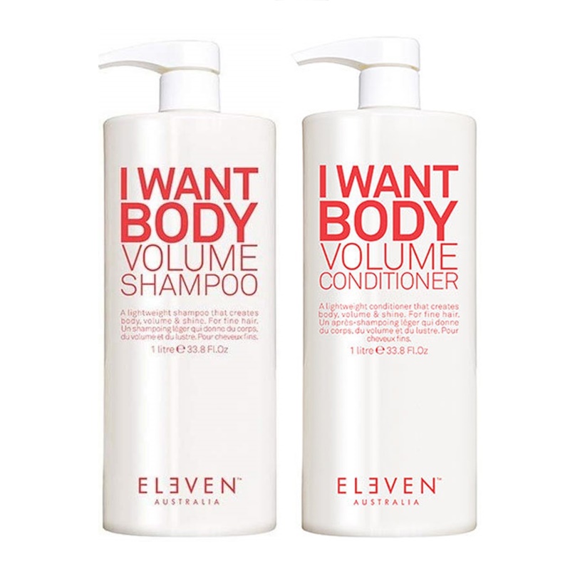 I Want Body | Zestaw dodający objętości: szampon 960ml + odżywka 960ml