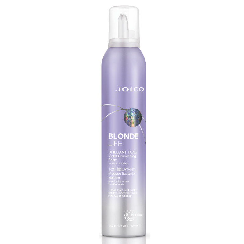 Blonde Life Violet | Pianka do stylizacji chroniąca chłodny odcień włosów blond 200ml