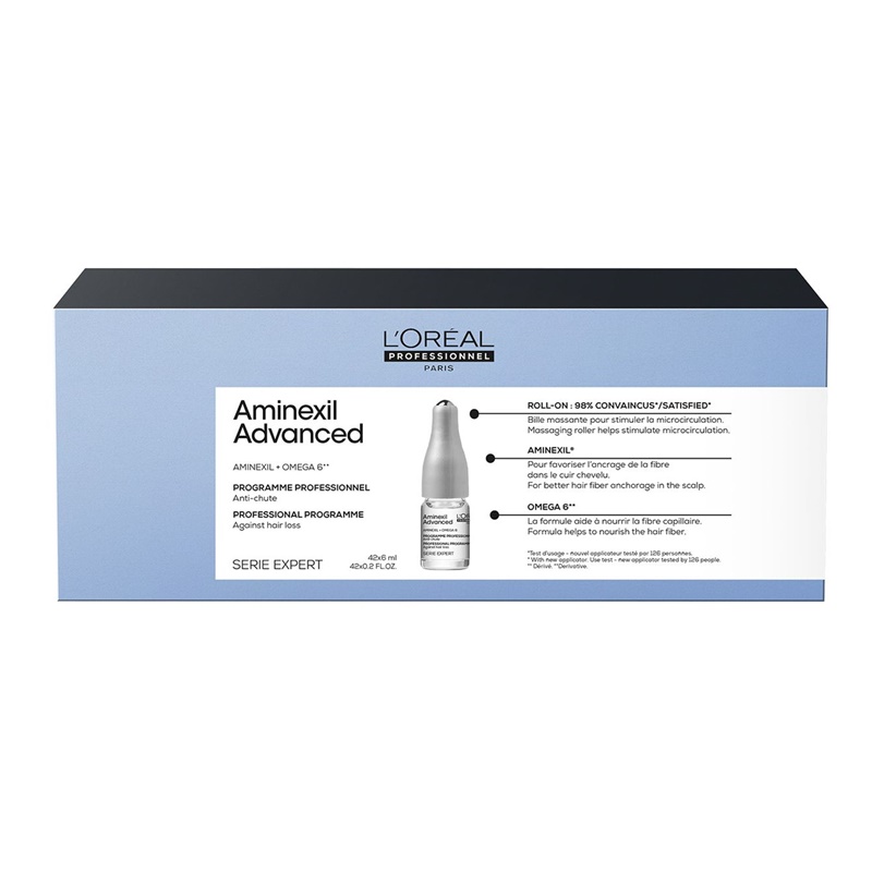 Aminexil | Zestaw: kuracja przeciwdziałająca wypadaniu włosów 42x6ml