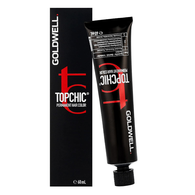Topchic 5N@BP | Trwała farba do włosów - kolor: jasny brąz, perłowy brąz 60ml