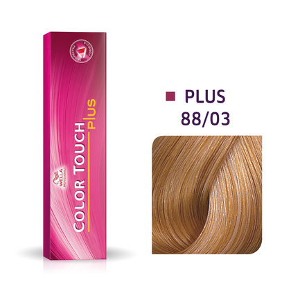 Color Touch Plus 88/03 | Bezamoniakowa półtrwała farba do włosów 88/03 60ml