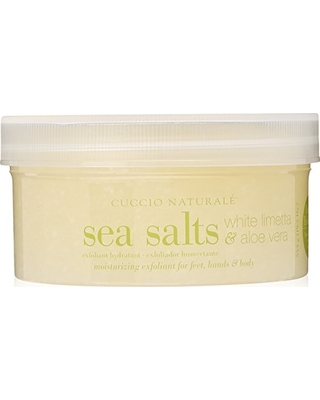 Sea Salts | Sól morska do peelingu dłoni, stóp i ciała - biała limetka i aloes 553g