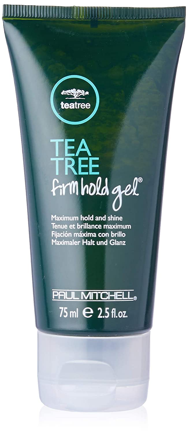 Tea Tree Firm Hold Gel | Mocno utrwalający i nabłyszczający żel do włosów 75ml