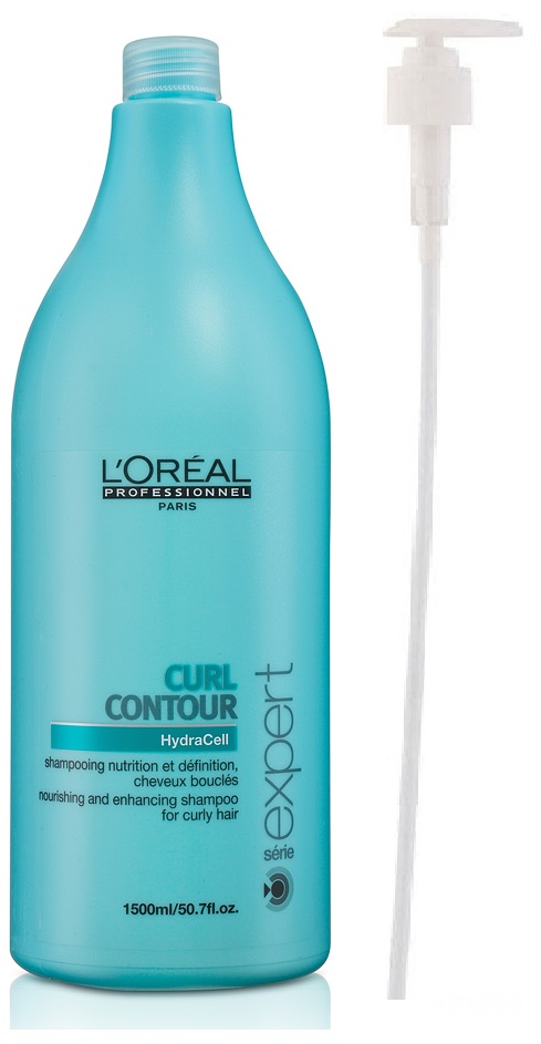 Curl Contour | Zestaw: szampon do włosów kręconych 1500ml + POMPKA W PREZENCIE!