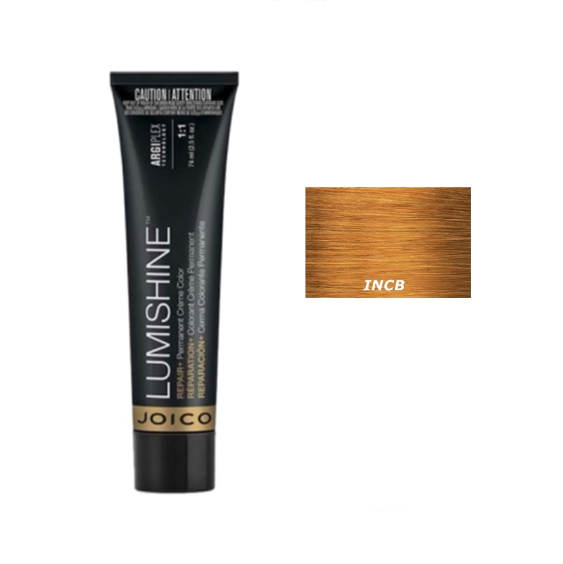 Lumishine Permanent Creme | Trwała farba do włosów - kolor INCG miedziano-złoty 74ml