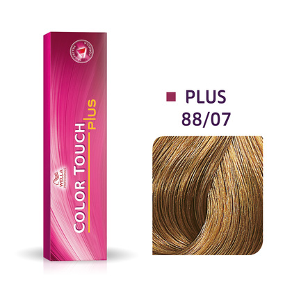 Color Touch Plus 88/07 | Bezamoniakowa półtrwała farba do włosów 88/07 60ml