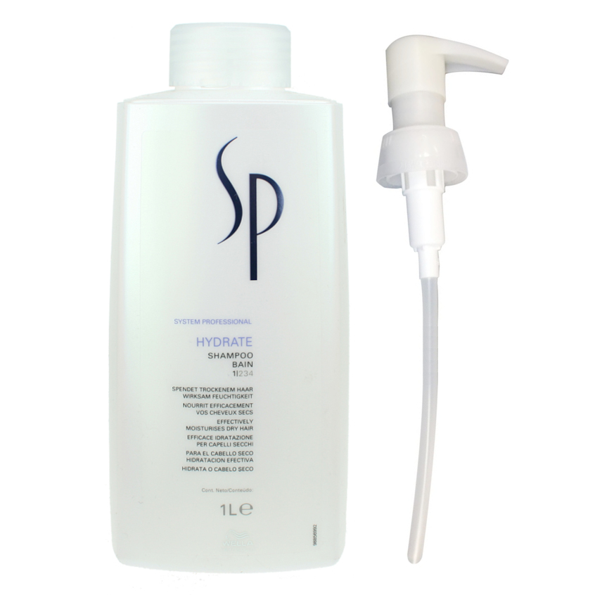 SP Hydrate | Zestaw: szampon nawilżający 1000ml + pompka