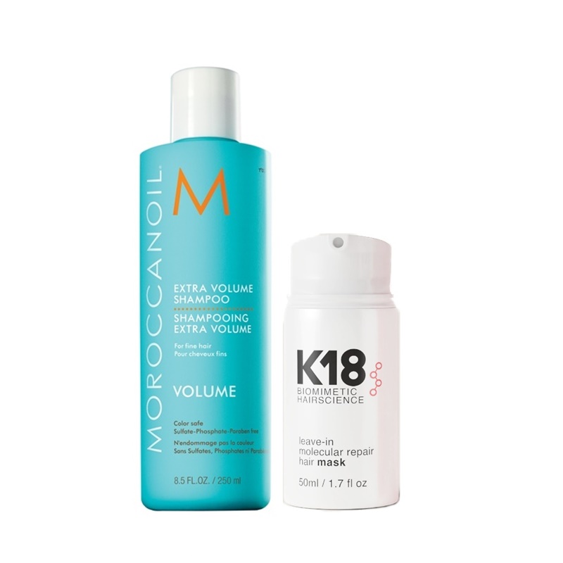 | Zestaw regenerujący do włosów cienkich: szampon 250ml + maska 50ml