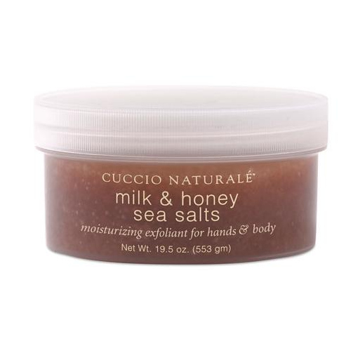 Sea Salts | Sól morska do peelingu dłoni, stóp i ciała - mleko i miód 553g