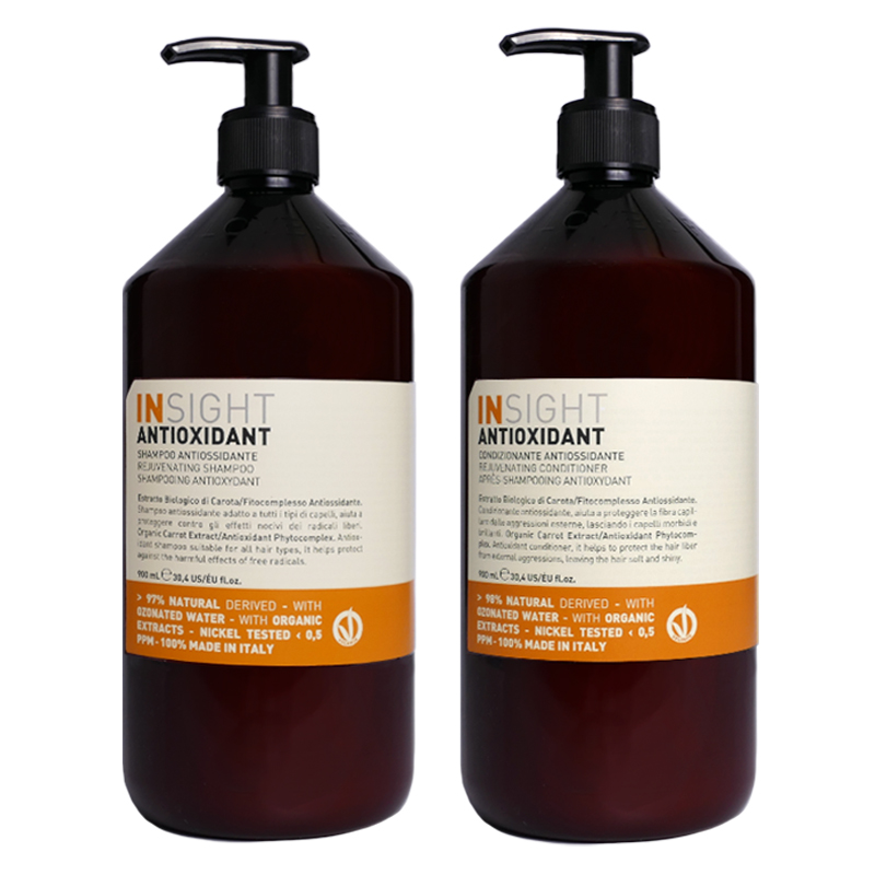 Antioxidant | Zestaw odmładzający: szampon 900ml + odżywka 900ml