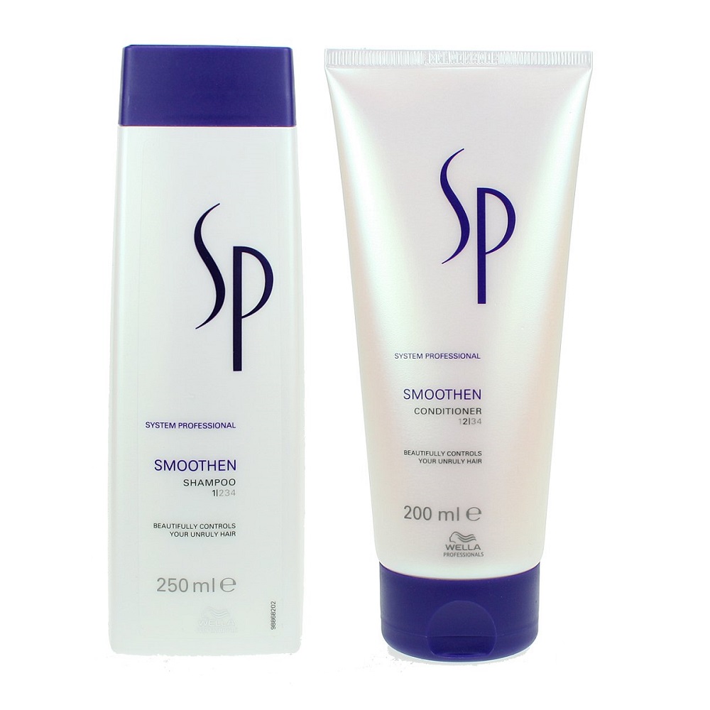 SP Smoothen | Zestaw wygładzający: szampon 250ml + odżywka 200ml