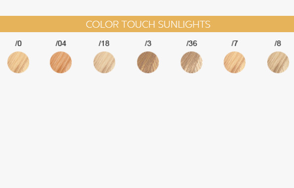 Color Touch Sunlights /18 | Bezamoniakowa półtrwała farba do włosów /18 60ml