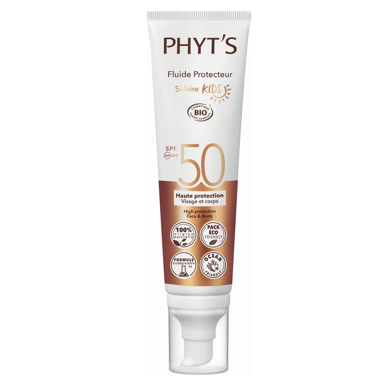 Phyt'solaire | Ochronne mleczko z filtrem SPF50 do twarzy i ciała dla dzieci 100ml