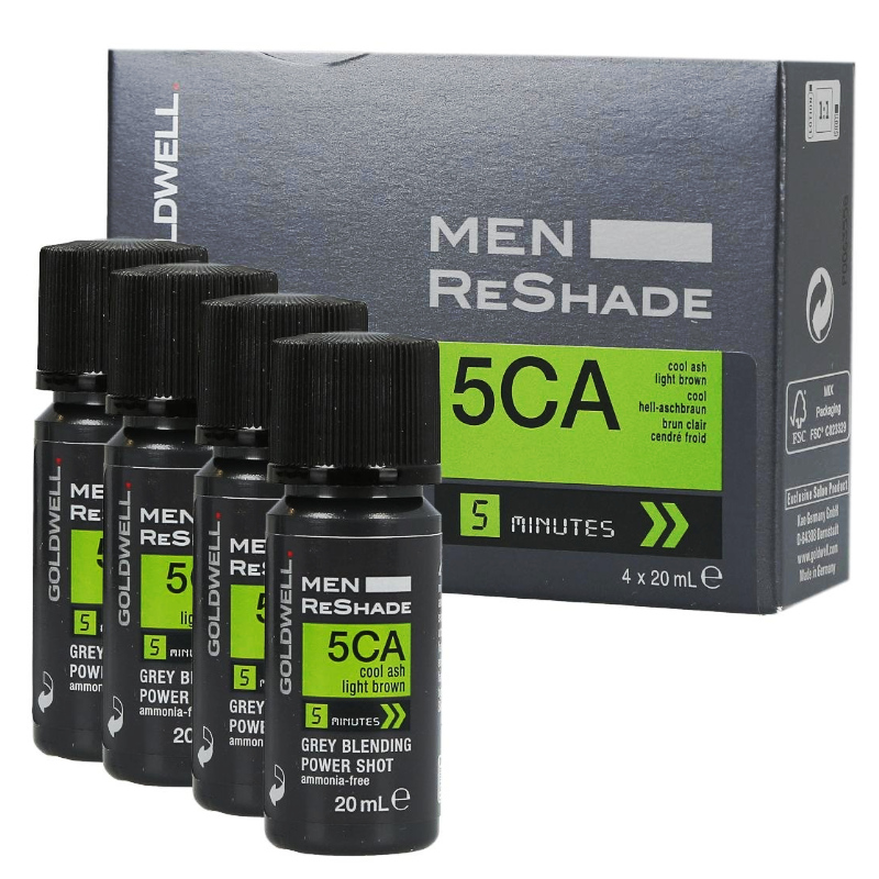 Men ReShade 5CA | Odsiwiacz do włosów dla mężczyzn 4x20ml
