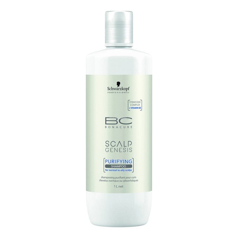 BC Scalp Genesis Purifying | Oczyszczający szampon do włosów normalnych i przetłuszczających się 1000ml