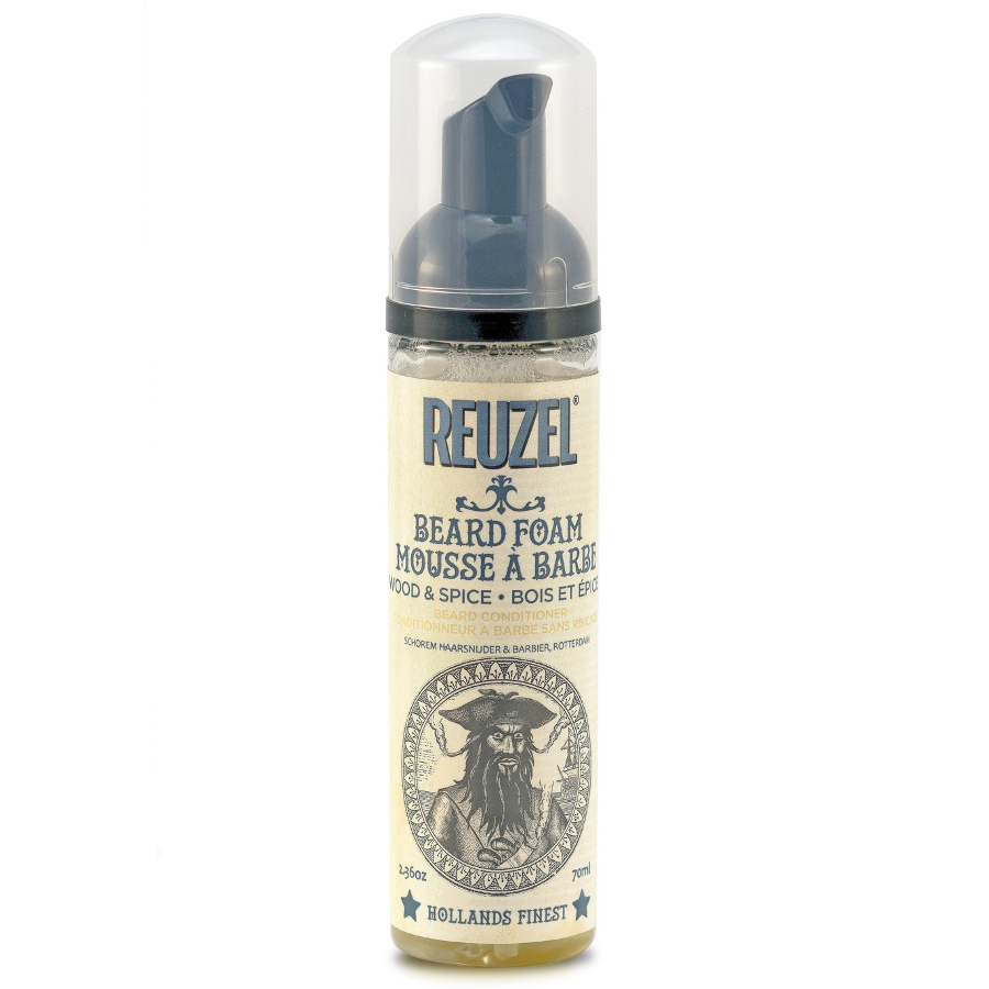 Wood & Spice Beard Foam | Odżywcza pianka do pielęgnacji brody o zapachu drzewno-korzennym 70ml