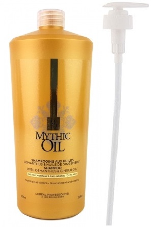 Mythic Oil | Szampon do każdego rodzaju włosów 1000ml + POMPKA W PREZENCIE!