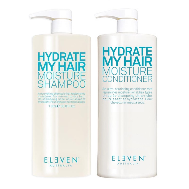 Hydrate My Hair | Zestaw nawilżający: szampon 960ml + odżywka 960ml