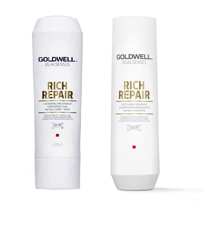 Rich Repair | Zestaw regenerujący: szampon 250ml + odżywka 200ml