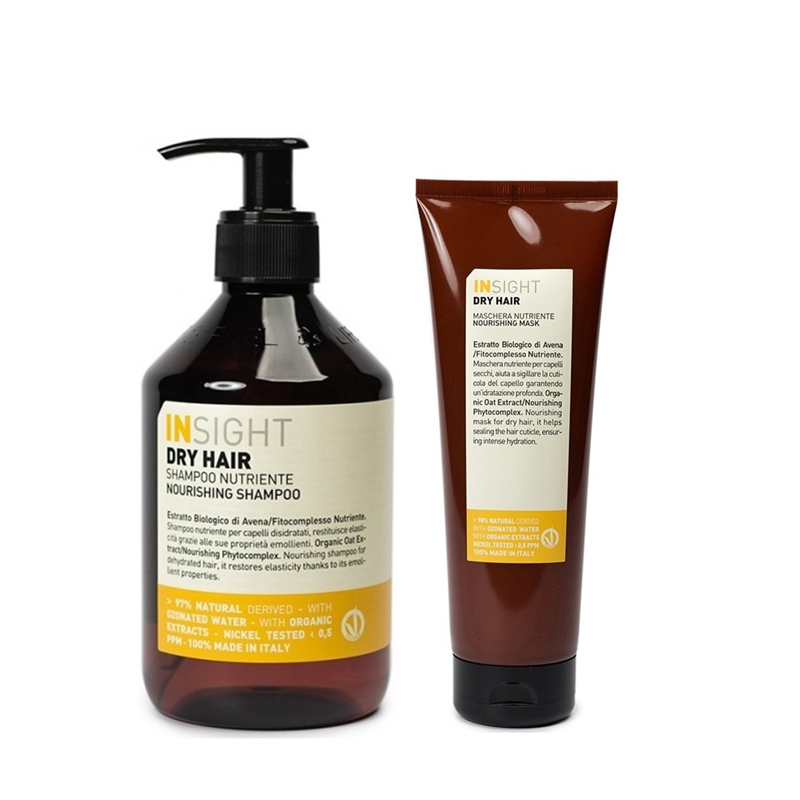 Dry Hair Nourishing | Zestaw nawilżający do włosów: szampon 400ml + maska 250ml