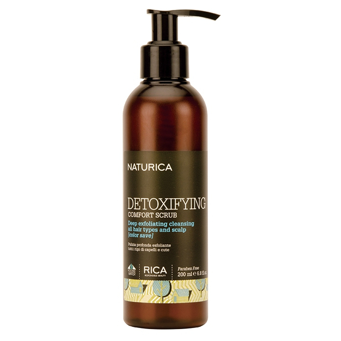 Naturica Detoxifying Comfort | Peeling detoksykujący do włosów i skóry głowy 200ml