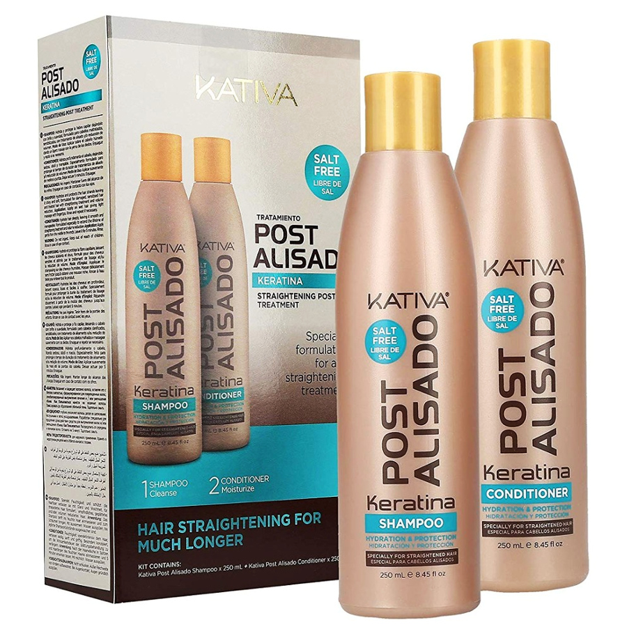 Post Alisado | Zestaw podtrzymujący efekt wygładzenia: szampon 250ml + odżywka 250ml
