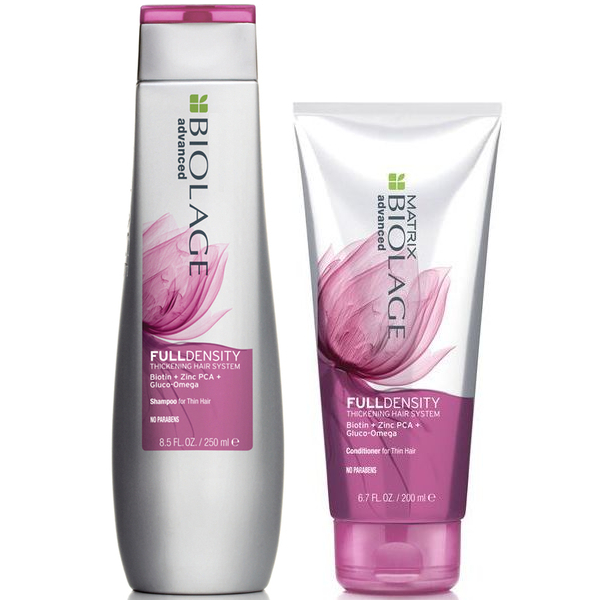 Biolage FullDensity | Zestaw zagęszczający do cienkich włosów: szampon 250ml + odżywka 200ml