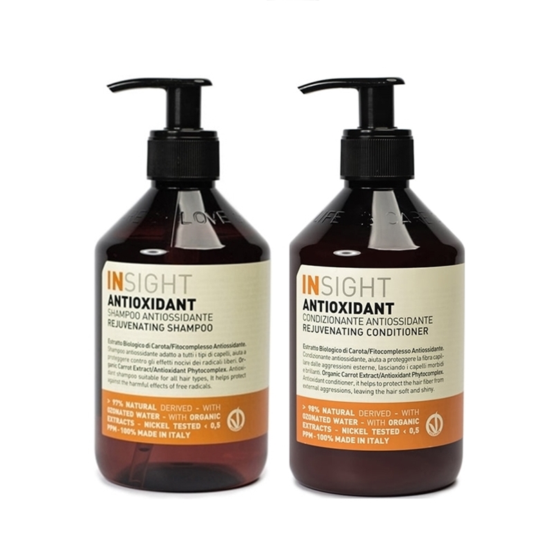 Antioxidant | Zestaw odmładzający: szampon 400ml + odżywka 400ml