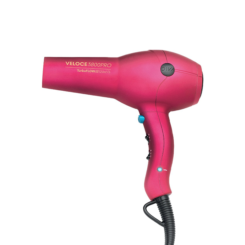 Veloce 3800 Pro | Suszarka do włosów 2200W w kolorze różowym (EDT106)