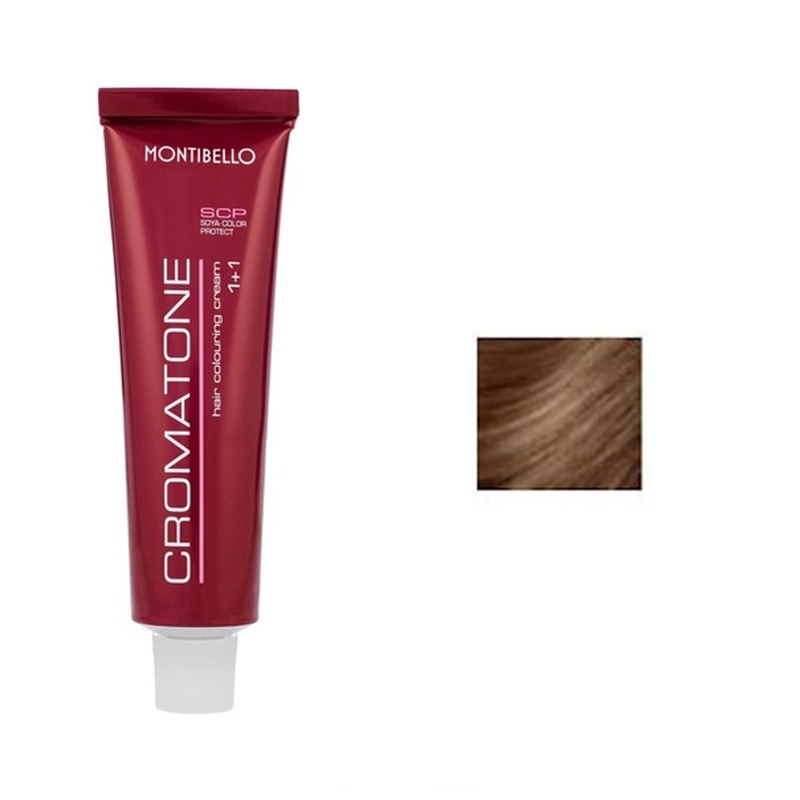 Cromatone P | Farba do włosów 7.13 -  popielato-złoty blond 60ml
