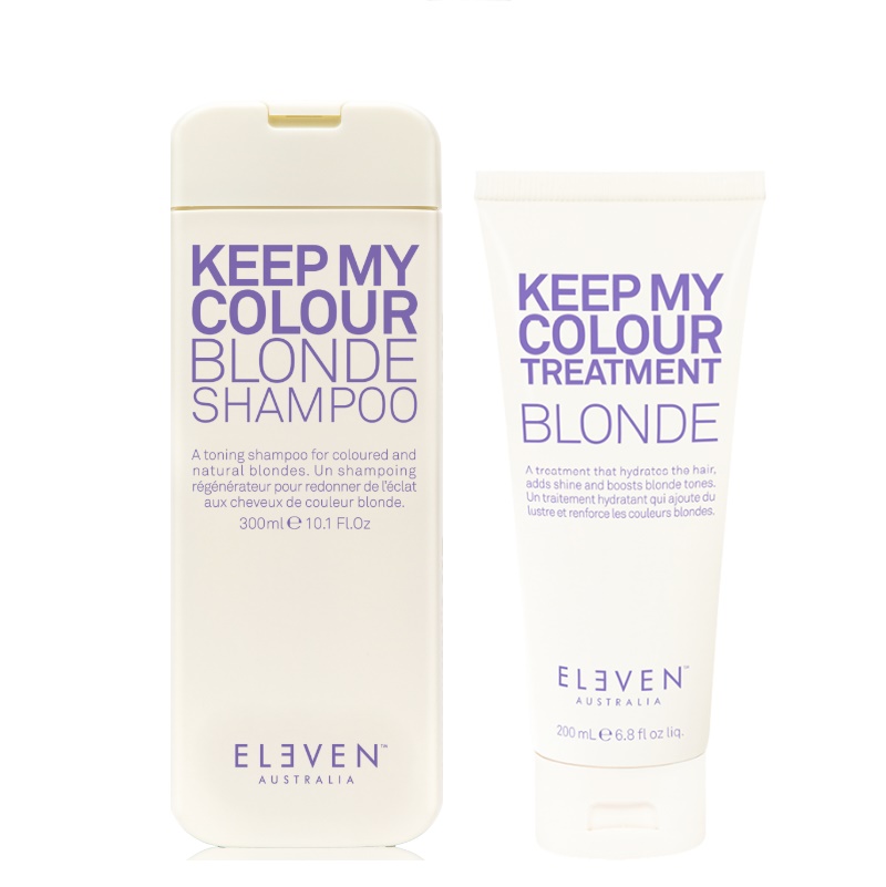 Keep My Colour | Zestaw do włosów blond: szampon 300ml + odżywka 300ml