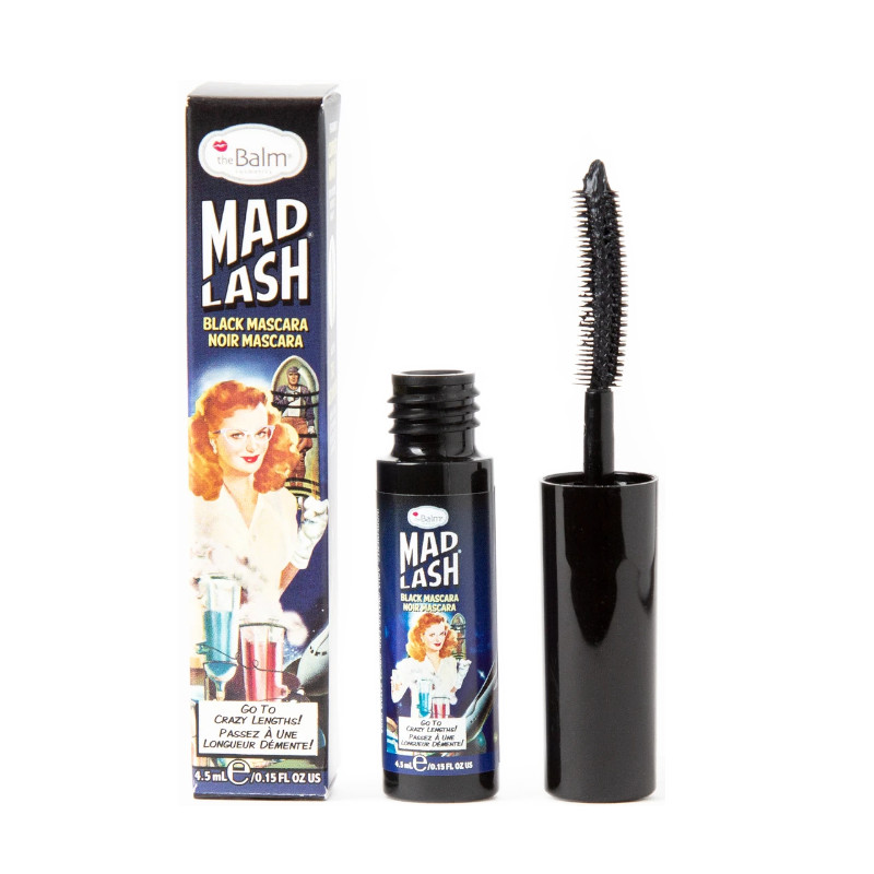 Mad Lash Black Mascara | Podkręcająco-pogrubiający czarny tusz do rzęs (wersja podróżna) 4,5ml