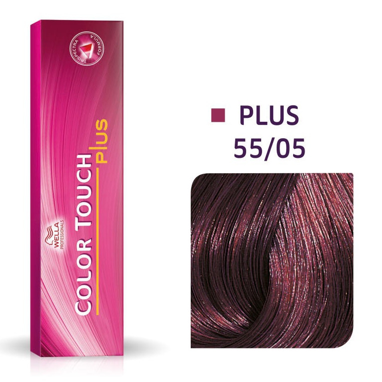 Color Touch Plus 55/05 | Bezamoniakowa półtrwała farba do włosów 55/05 60ml