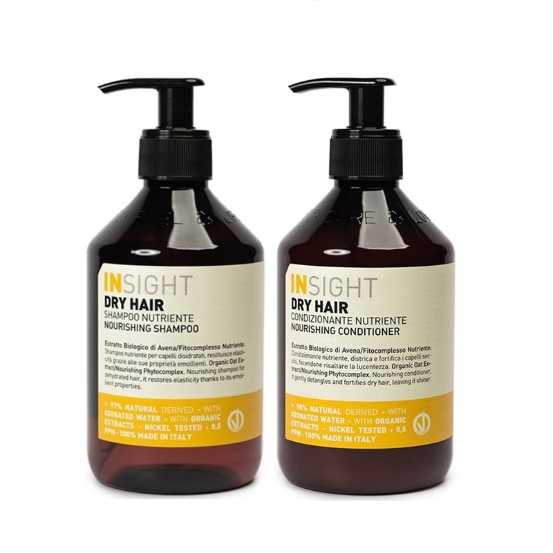 Dry Hair | Zestaw nawilżający: szampon 400ml + odżywka 400ml