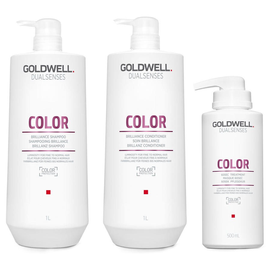 Color | Zestaw do włosów farbowanych: szampon 1000ml + odżywka 1000ml + maska 500ml