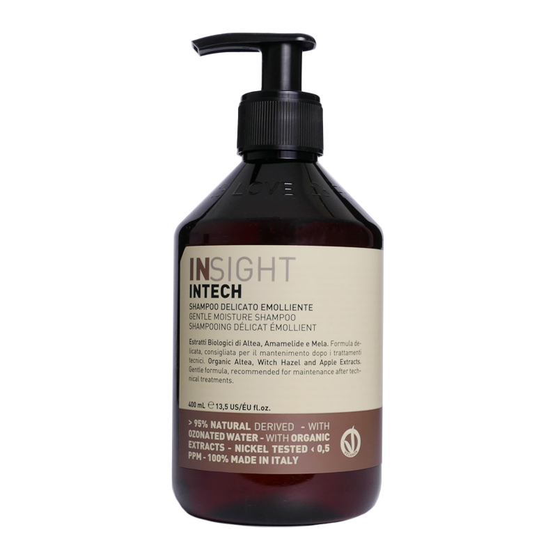 Intech Gentle Moisture | Delikatny szampon nawilżający 400ml