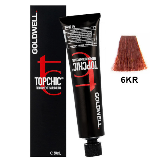 Topchic 6KR | Trwała farba do włosów - kolor: miedziana czerwień 60ml