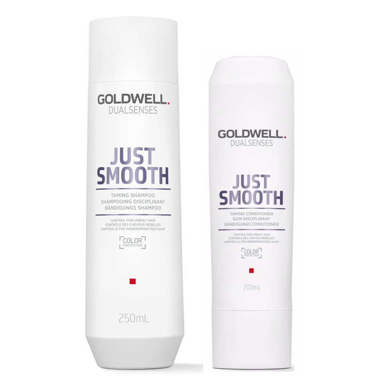 DS Just Smooth | Zestaw do włosów niesfornych: szampon 250ml + odżywka 200ml