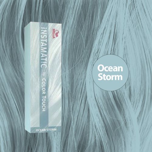 Color Touch Instamatic | Bezamoniakowa półtrwała farba do włosów - Ocean Storm 60ml