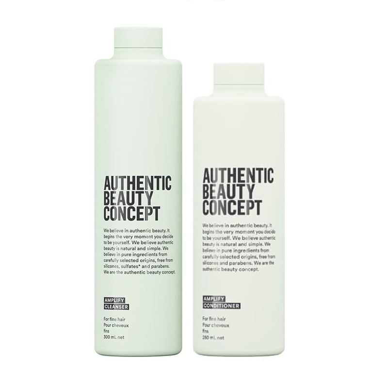 Amplify | Zestaw wzmacniający do włosów cienkich: szampon 300ml + odżywka 250ml
