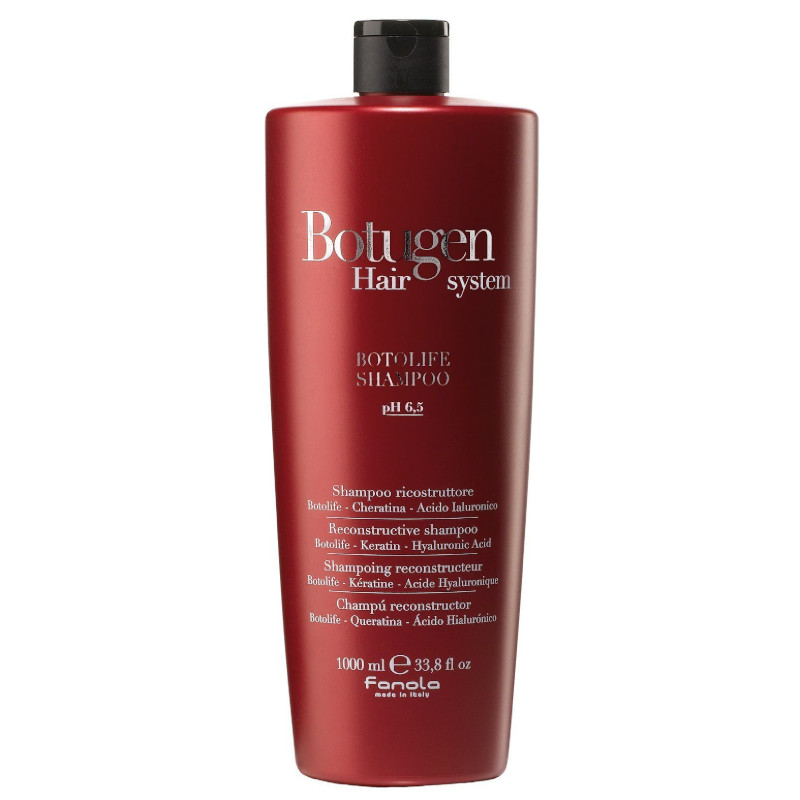 Botugen Botolife pH 6,5 | Oczyszczający szampon do włosów zniszczonych przygotowujący do zabiegu rekonstruującego 1000ml