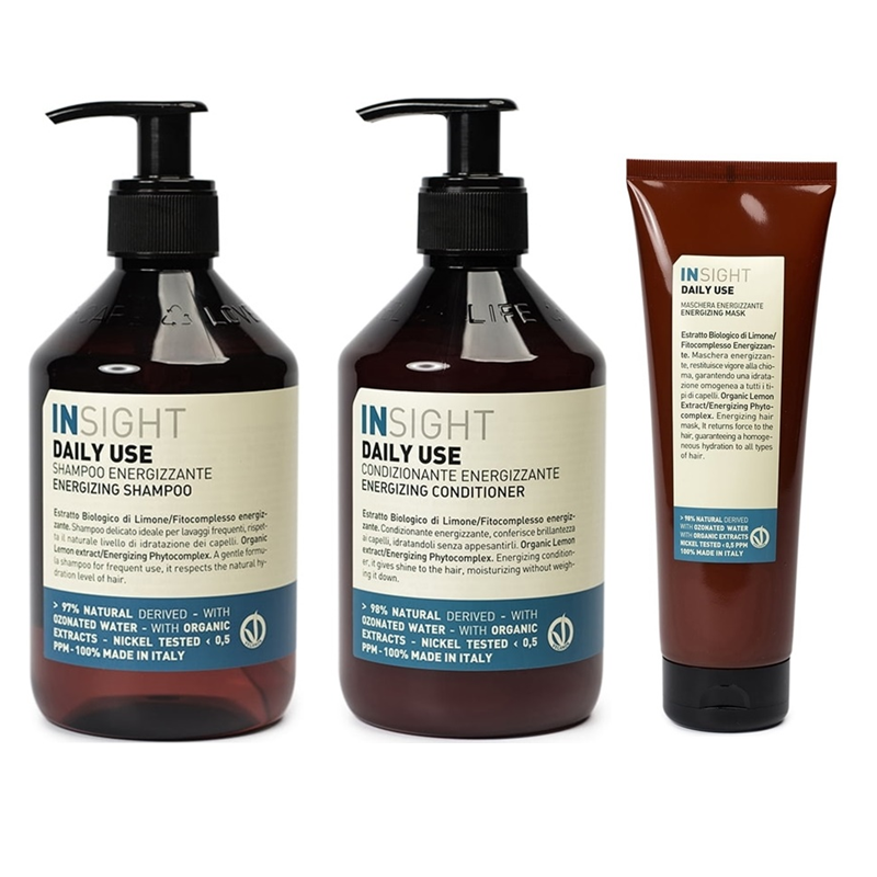 Daily Use | Zestaw do codziennego stosowania: szampon 400ml + odżywka 400ml + maska 250ml
